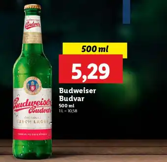 Lidl Budweiser Budvar oferta