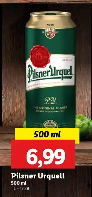 Lidl Pilsner Urquell oferta