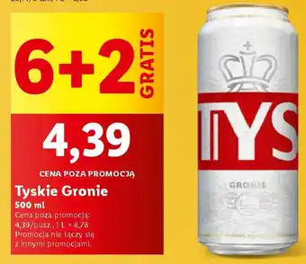 Lidl Tyskie Gronie oferta