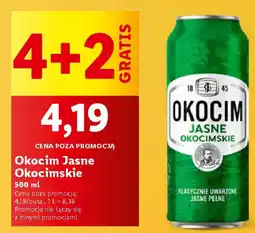 Lidl Okocim Jasne Okocimskie oferta