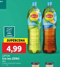 Lidl Lipton ice tea zero oferta