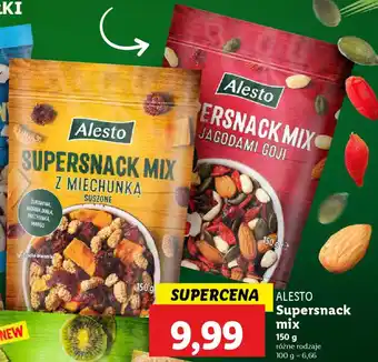 Lidl Alesto supersnack mix oferta