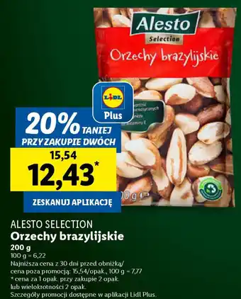 Lidl Alesto selection orzechy brazylijskie oferta