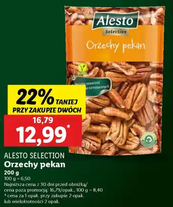 Lidl Alesto selection orzechy pekan oferta