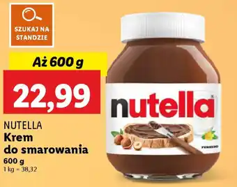 Lidl Nutella krem do smarowania oferta