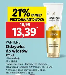 Lidl Pantene odżywka do włosów oferta