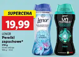 Lidl Lenor perełki zapachowe oferta