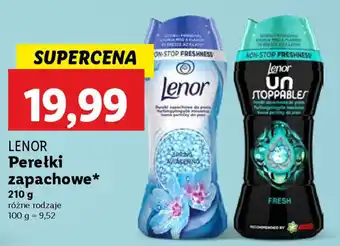 Lidl Lenor perełki zapachowe oferta