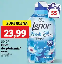 Lidl Lenor płyn do płukania oferta