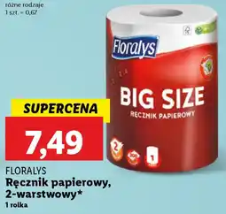 Lidl FLORALYS Ręcznik papierowy, 2-warstwowy oferta