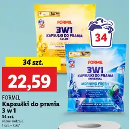 Lidl Formil kapsułki do prania oferta