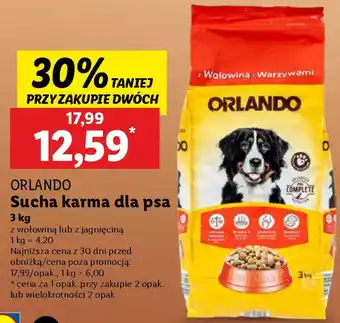 Lidl Orlando sucha karma dla psa oferta