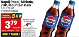 Delikatesy Centrum Napój Pepsi, Mirinda, 7UP, Mountain Dew oferta