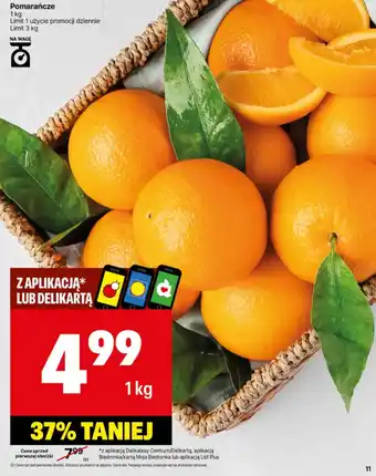 Delikatesy Centrum Pomarańcze oferta