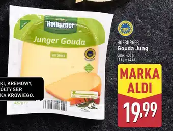 ALDI HOFBURGER Gouda Junger oferta