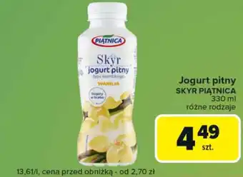 Globi Jogurt pitny SKYR PIĄTNICA oferta