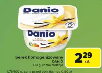 Globi Serek homogenizowany DANIO oferta