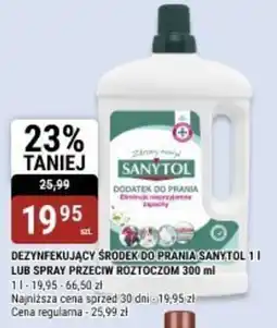 bi1 Dezynfekujący środek do prania sanytol oferta