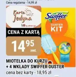 bi1 Miotełka do kurzu + 4 wkłady swiffer duster oferta