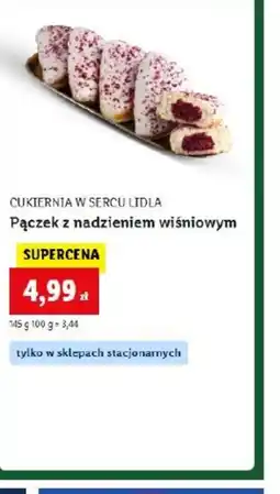 Lidl Pączek z nadzieniem wiśniowym oferta