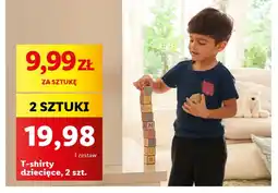 Lidl T-shirty dziecięce oferta