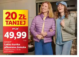 Lidl Lekka kurtka pikowana damska esmara oferta