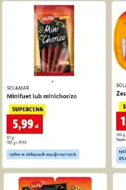 Lidl Kiełbasa Mini Chorizo oferta