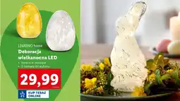 Lidl LIVARNO home Dekoracja wielkanocna LED oferta