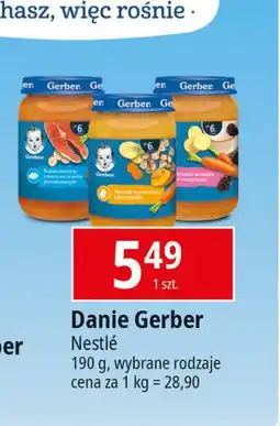 E.Leclerc Schab z warzywami i suszonymi śliwkami Gerber oferta