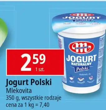 E.Leclerc Jogurt naturalny Mlekovita jogurt polski oferta