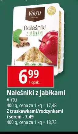 E.Leclerc Naleśniki z serem i rodzynkami Virtu oferta