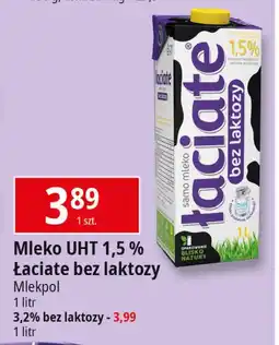 E.Leclerc Mleko bez laktozy 3.2% Łaciate oferta