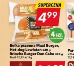 Lewiatan Bulka pszenna Maxi Burger, Hot-dog Lewiatan, Brioche Burger Dan Cake oferta