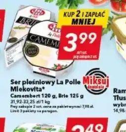 Lewiatan Ser pleśniowy La Polle Mlekovita oferta