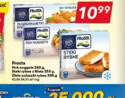 Lewiatan Frosta Fish Nuggets/Steki Rybne/Złote Paluszki Rybne oferta