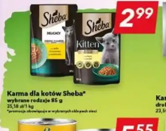 Lewiatan Karma dla kotów Sheba oferta