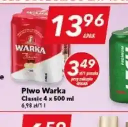 Lewiatan Piwo Warka Classic oferta