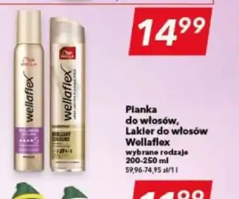 Lewiatan Pianka/lakier do włosów Wellaflex oferta