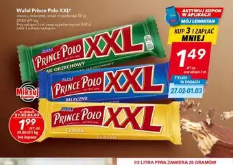 Lewiatan Wafel Prince Polo XXL oferta