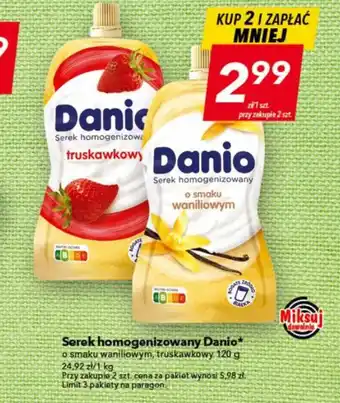 Lewiatan Serek homogenizowany Danio oferta