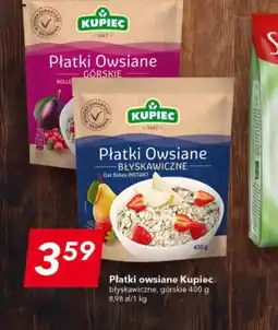 Lewiatan Płatki Owsiane Kupiec oferta