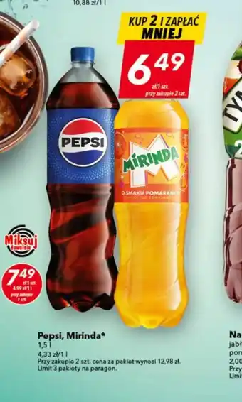 Lewiatan Pepsi, Mirinda oferta