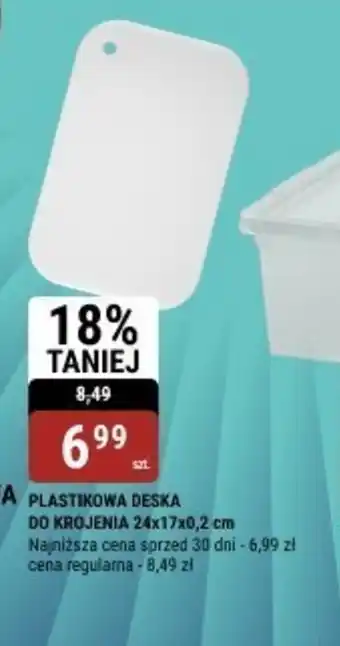 bi1 Plastikowa deska do krojenia oferta