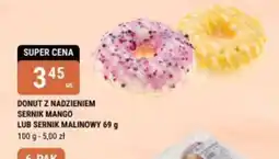 bi1 Donut z nadzieniem sernik mango lub sernik malinowy oferta