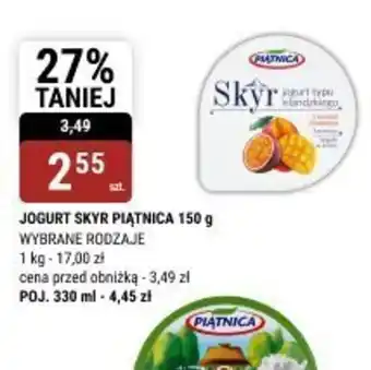 bi1 Jogurt Skyr Piątnica oferta