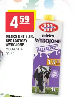 Spar Mleko uht 1,5% bez laktozy wydojone mlekovita oferta