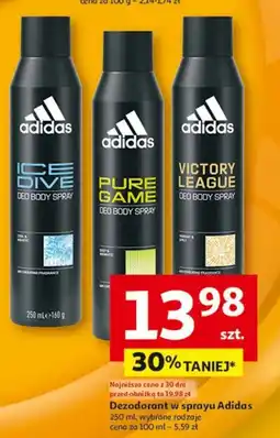 Auchan Dezodorant w sprayu Adidas oferta