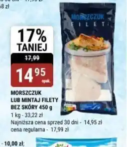 bi1 Morszczuk lub mintaj filety bez skóry oferta