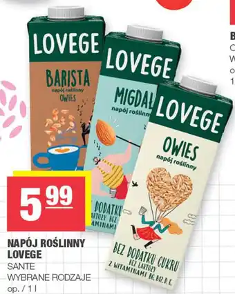 Spar Napój roślinny lovege sante oferta