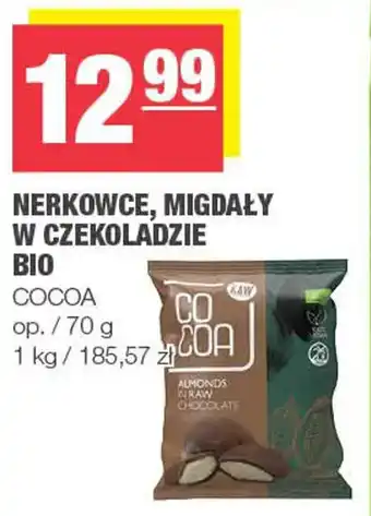 Spar Nerkowce, migdały w czekoladzie bio cocoa oferta